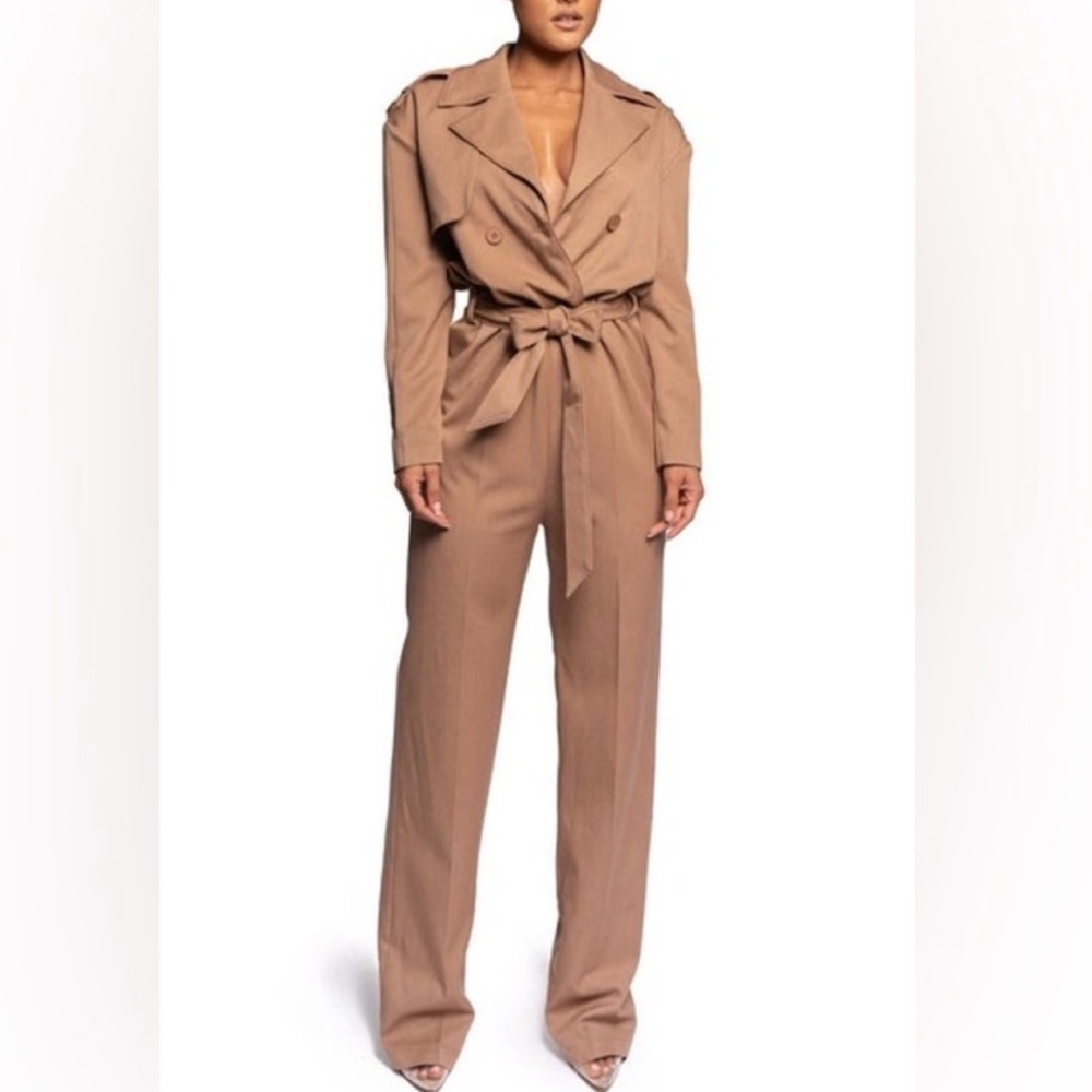 Jlux Label Double Breasted Jumpsuit